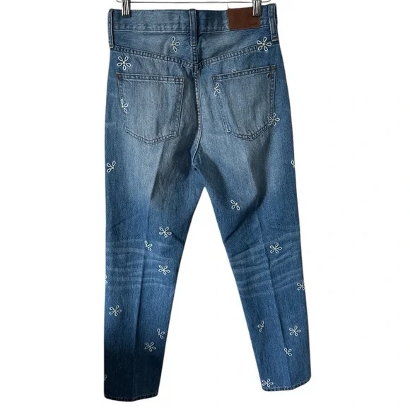 Madewell The Perfect Summer Jean: Daisy Embroidered Edition - Picture 6 of 8